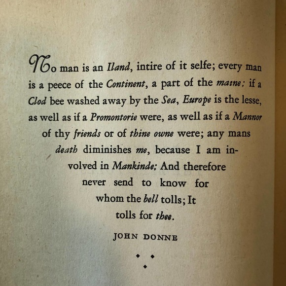 For Whom The Bell Tolls by Ernest Hemingway 1946 - Picture 5 of 5